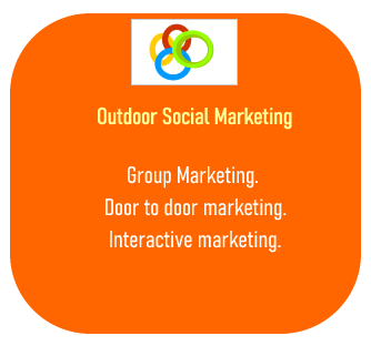 Outdoor social marketing